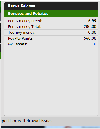 Что означает данный бонус на PokerKing 1