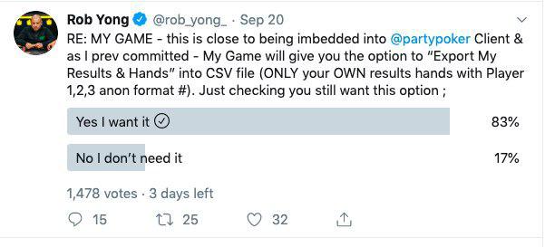 PartyPoker увеличат призы в рейк-гонке Fastforward до $91,000 и разрешат скачивать историю рук 1