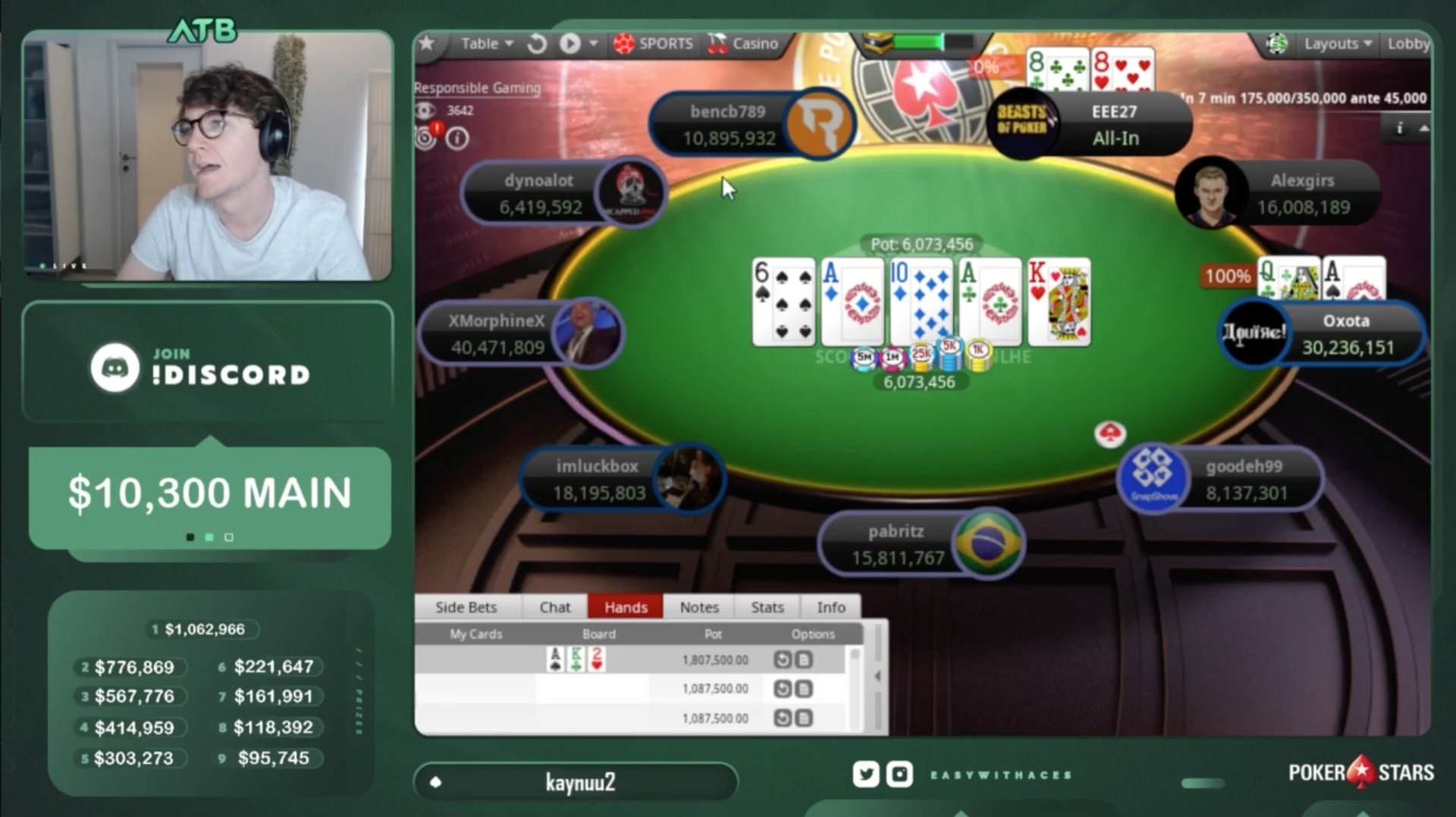 Белорус Александр «alexgirs» Гирс выиграл SCOOP ME на PokerStars и получил $920,595 2