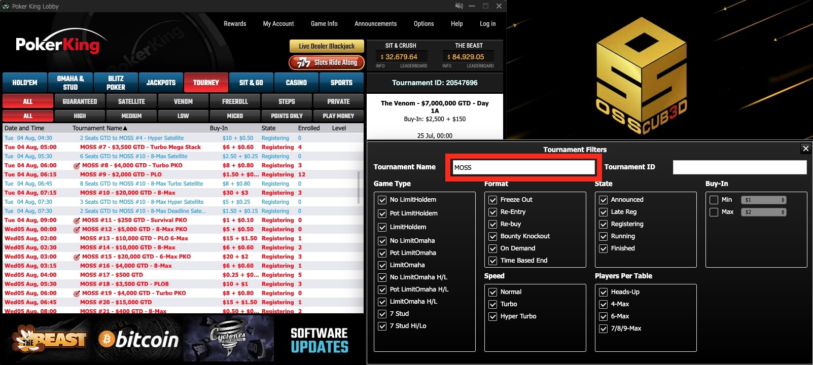 Сегодня на PokerKing стартует серия OSS Cub3d X с гарантией $15,000,000 2