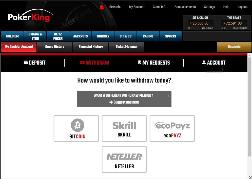 100% тест-драйв PokerKing — проверяем службу поддержки, депозиты-кэшауты, верификацию и поле игроков 96