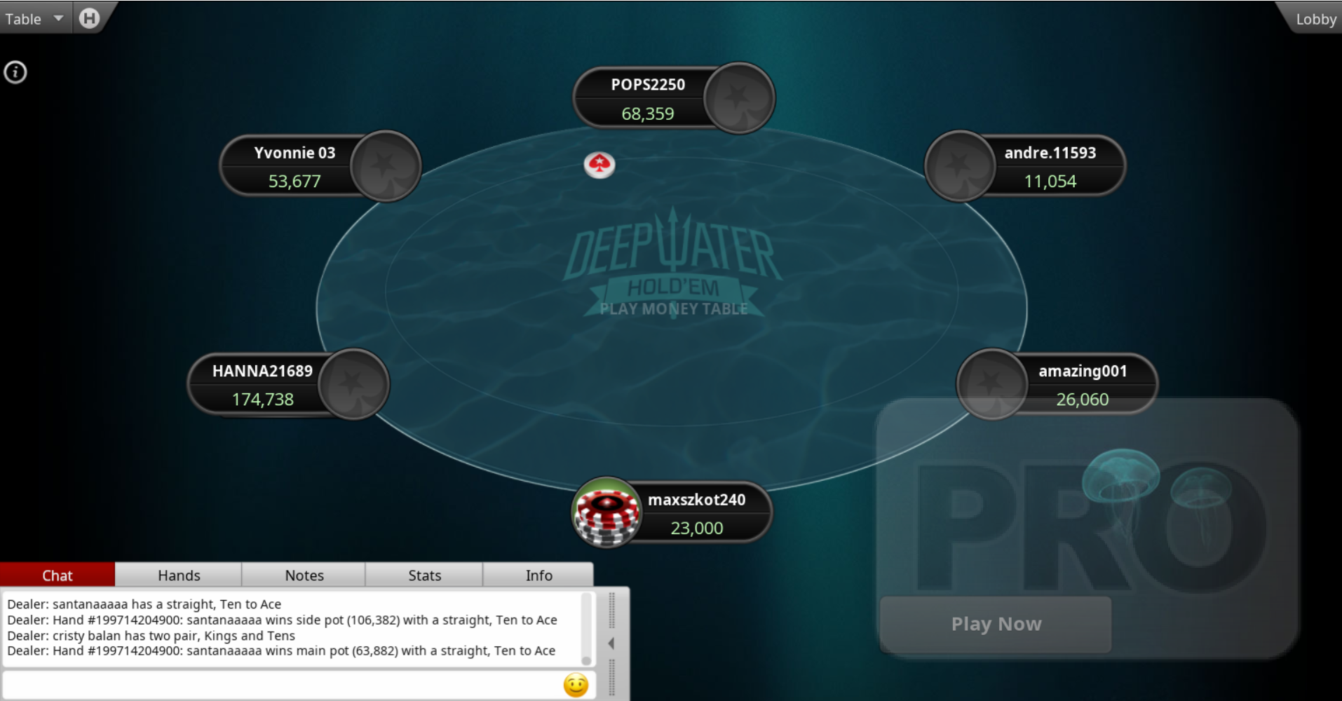 DeepWater Hold'em