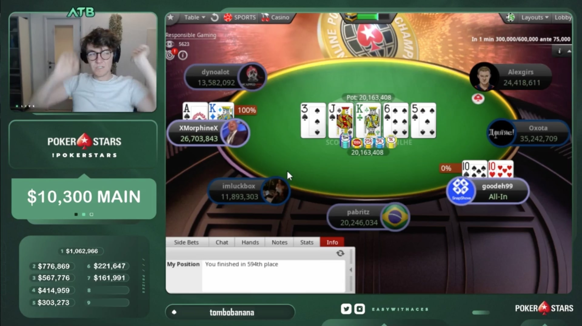 Белорус Александр «alexgirs» Гирс выиграл SCOOP ME на PokerStars и получил $920,595 4