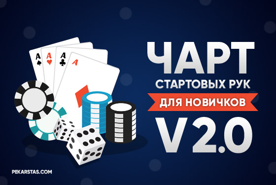 Чарт стартовых рук в покере для начинающих v2.0