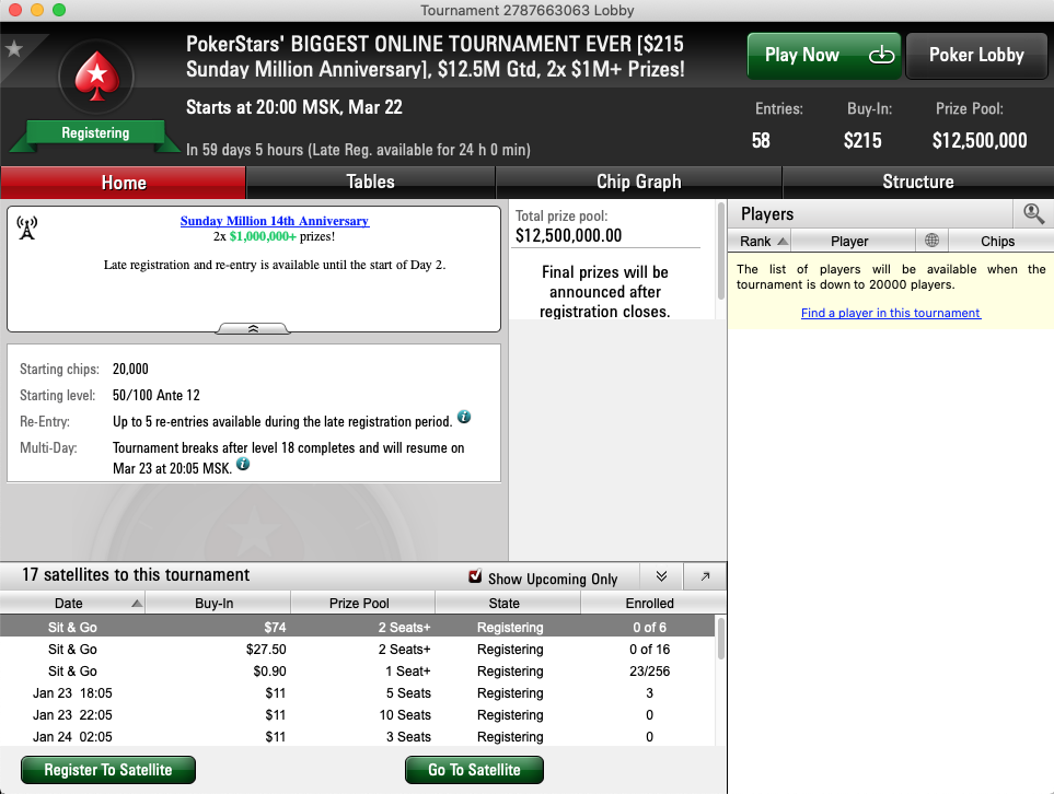 Новости PokerStars – функция Side Bets за кеш-столами, серия Bounty Builders на $25,000,000 и юбилейный Sunday Million 3