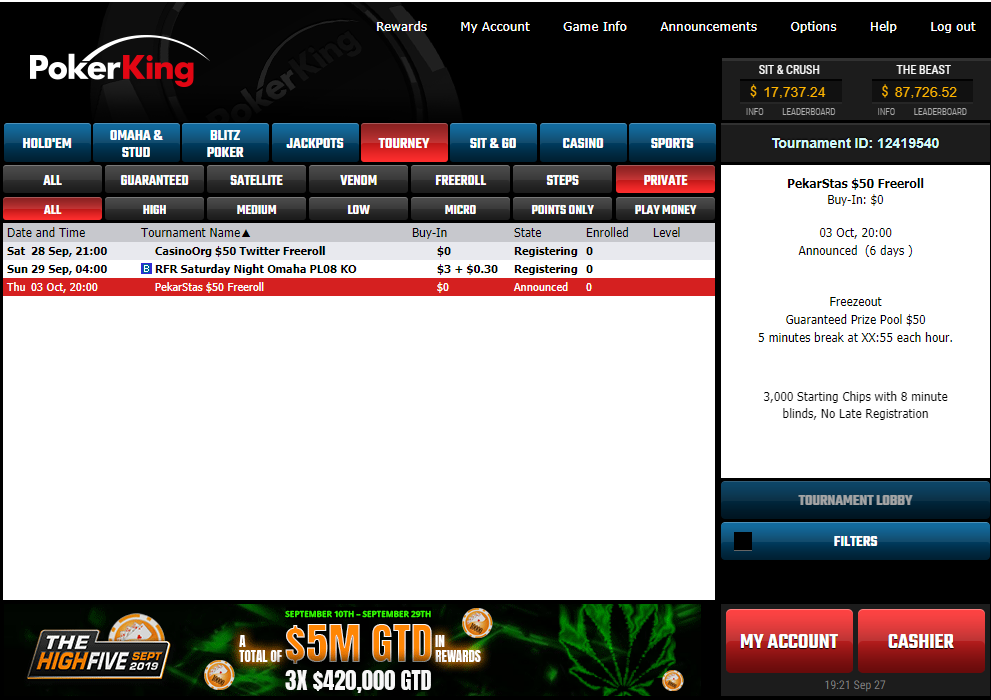 Freeroll Freeroll