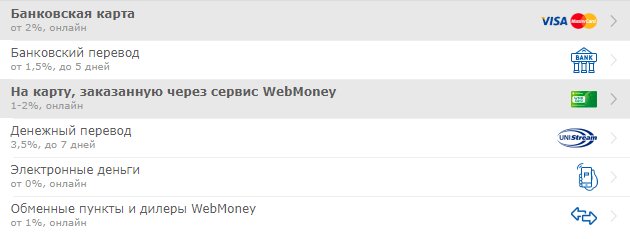 WebMoney WMR WMP