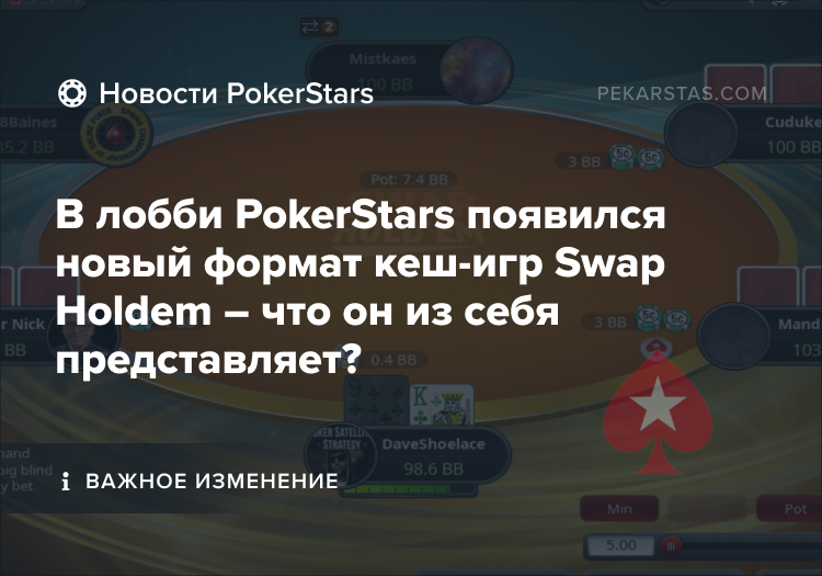 PokerStars Swap Holdem