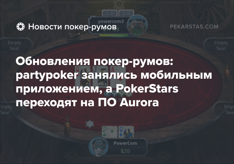 PokerStars Aurora partypoker fastforward