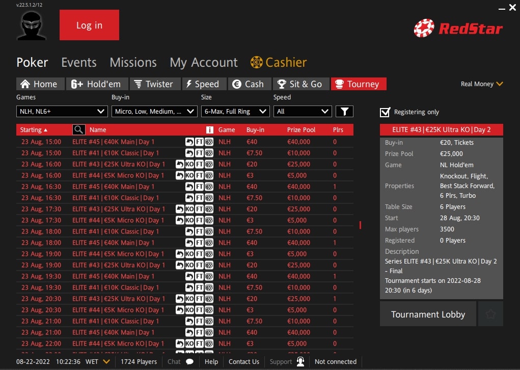 «Элитная» серия на RedStar и ChampionChip Games на 888poker – где поиграть в турнирный покер в конце лета 1