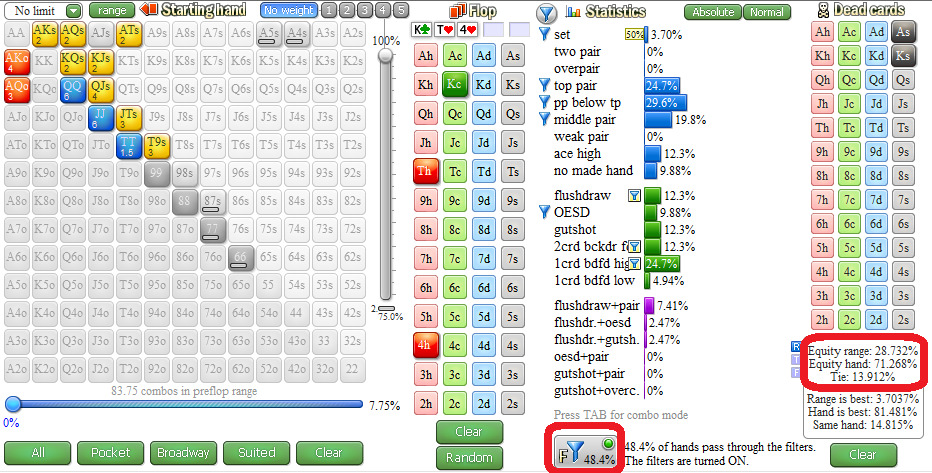 Как разыграть ТПТК против регуляра в 3бет-банке 2
