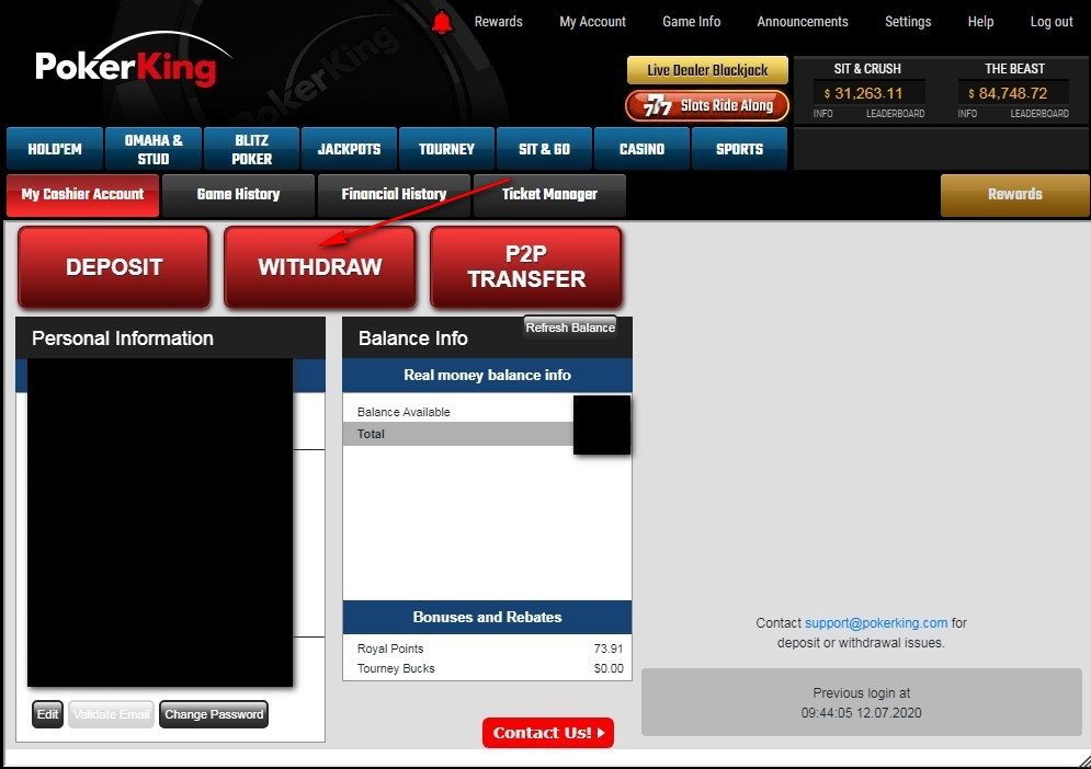 100% тест-драйв PokerKing — проверяем службу поддержки, депозиты-кэшауты, верификацию и поле игроков 8
