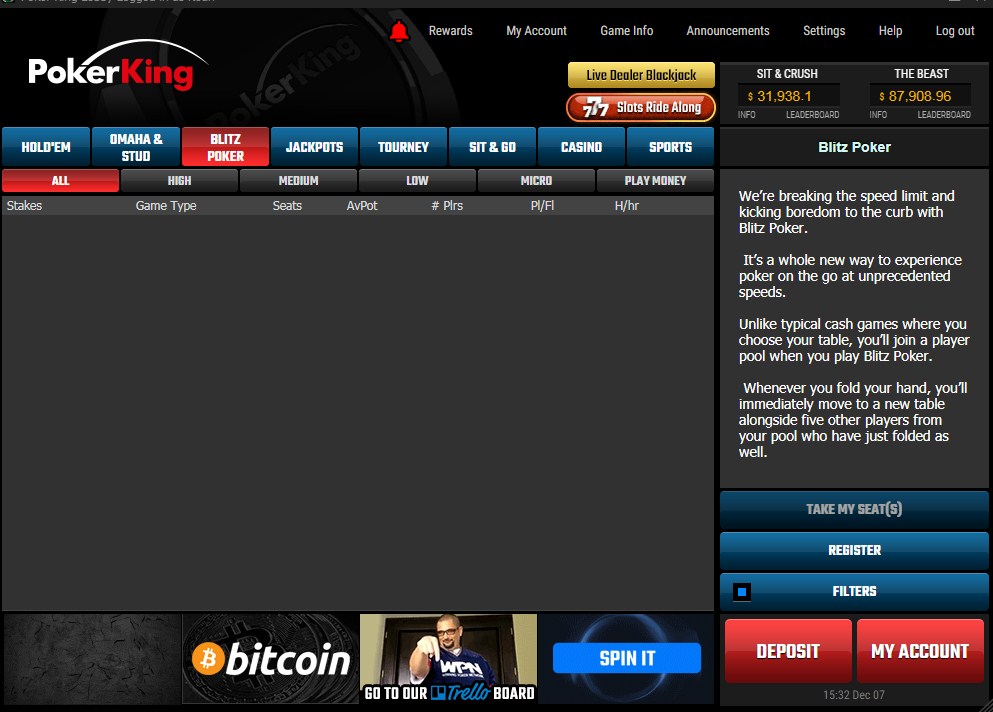 100% тест-драйв PokerKing — проверяем службу поддержки, депозиты-кэшауты, верификацию и поле игроков 13