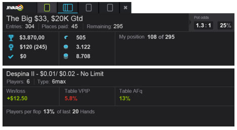 Обзор Jivaro HUD: альтернатива HM2 и PT4 в покере 4