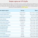 Обновление на сайте: улучшение функциоанала VIP Клуба и личного кабинета 6