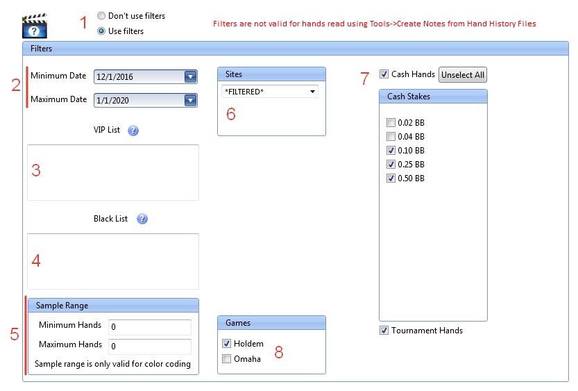 NoteCaddy: разбираемся с фильтрами и Note Definitions 8