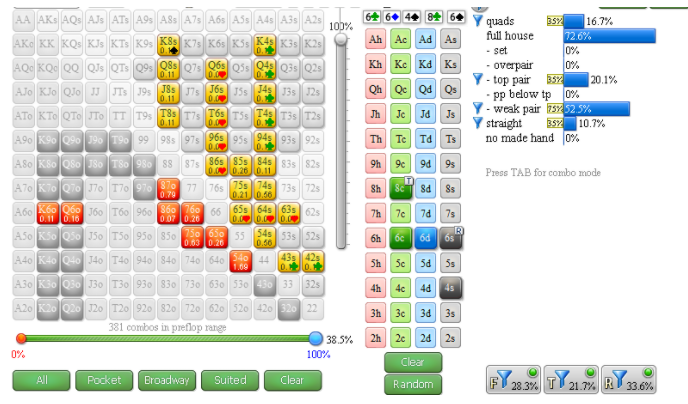 Как добрать с фулл-хаусом у пассивной рыбы? 9