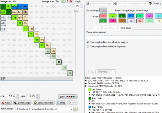 Практика защиты диапазона открытия на пре-флопе. ч2 9