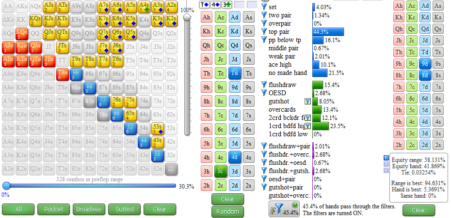 Флаш-дро против регуляра в динамичных позициях 2