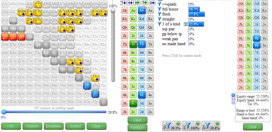 Флаш-дро против регуляра в динамичных позициях 4